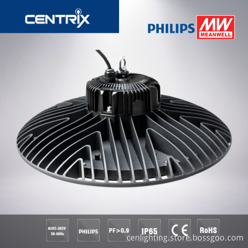 High Quality 200W UFO Style With Philips Chips Meanwll Driver LED High Bay Light